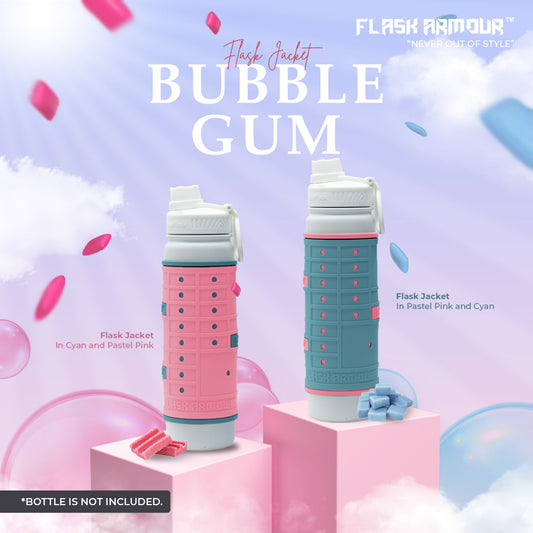 Flask Jacket in Bubble Gum Collection
